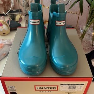 ☀️NEW Hunter girls rain boots size 1